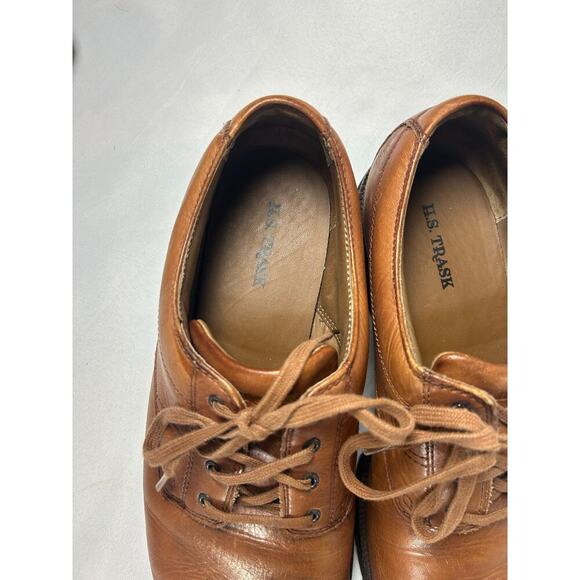 H.S. Trask Lace-up Leather Business Shoes Size 12 Men\'s Great Condition main image 9
